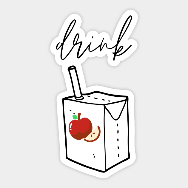 Drink Apple Juice Sticker by nathalieaynie